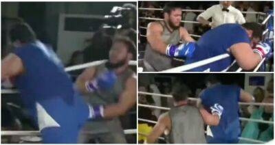Iranian Hulk vs Kazakh Titan ends in round 1 as an absolute farce