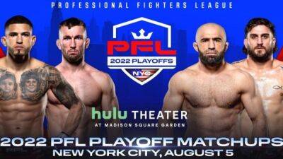 PFL Playoffs 2022: Everything you need to know (05/08/22) - givemesport.com - Britain - Usa -  New York -  Madison