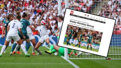 Newspaper in Germany declares 'new Wembley scam' after England win Euro 2022 final