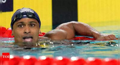 CWG 2022: Sajan Prakash fails to make semi-final in 100m butterfly - timesofindia.indiatimes.com