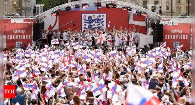 England rejoices at women's historic Euro 2022 triumph