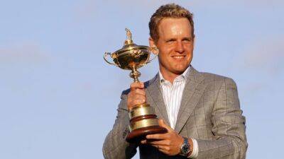Donald takes over for Stenson as Europe's Ryder Cup captain
