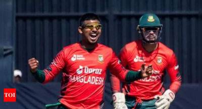 Mosaddek Hossain to lead Bangladesh in Zimbabwe decider