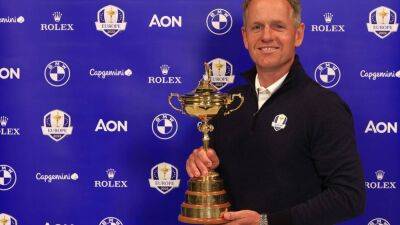 Luke Donald replaces Henrik Stenson as Team Europe captain for 2023 Ryder Cup
