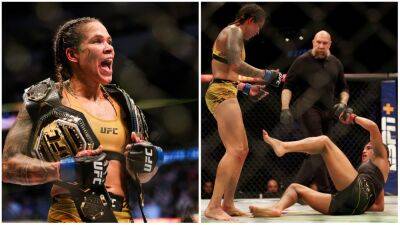 UFC 277: Amanda Nunes explains why she didn't finish Julianna Pena