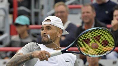Kyrgios sets up Medvedev clash, Fritz bounces Murray in Montreal