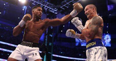 Anthony Joshua told how to beat Oleksandr Usyk to earn Tyson Fury chance