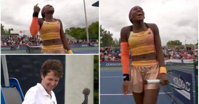 Elena Rybakina - Serena Williams - Coco Gauff tells tennis umpire he “sounds like a cartoon character” - givemesport.com - Usa