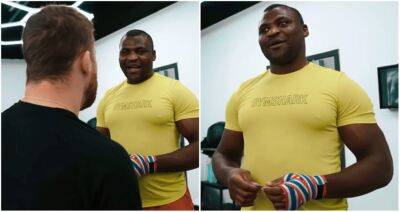 Francis Ngannou - Justin Gaethje - Jon Jones - Francis Ngannou currently weighs over the UFC heavyweight limit - givemesport.com - Cameroon