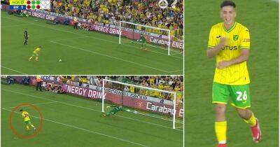 Filthiest penalty of the season? Norwich City’s Marcelino Nunez scores audacious spot-kick