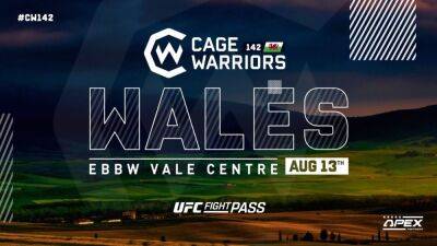 Michael Bisping - Paddy Pimblett - Conor Macgregor - Molly Maccann - Joanna Jedrzejczyk - How can you get tickets for Cage Warriors 142? - givemesport.com - Britain - county Centre