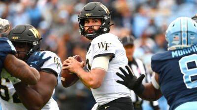 Wake Forest Demon Deacons QB Sam Hartman out indefinitely with non-football-related medical condition