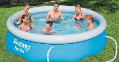 Shoppers can grab a 10ft pool for less than £40 on Amazon to cope with heatwave