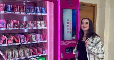 Meggilashes' false eyelash vending machines come to Manchester - manchestereveningnews.co.uk - Britain - Manchester - Spain - Birmingham - county Bristol - county Essex