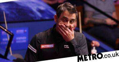 Ronnie O’Sullivan pulls out of European Masters for ‘medical reasons’