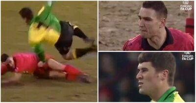 Vinnie Jones' ruthless 1994 battle with Roy Keane & Eric Cantona in Wimbledon vs Man Utd