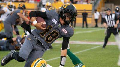 Tiger-Cats QB Shiltz takes first-team reps in place of sidelined Evans (shoulder)