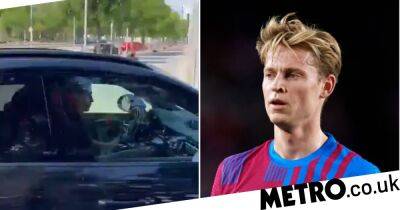 ‘Take a pay cut, b***h!’ – Manchester United and Chelsea target Frenkie de Jong abused by Barcelona fans