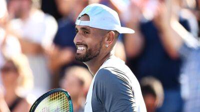 Nick Kyrgios comes from a set down to beat world No. 1 Daniil Medvedev in Canadian Open thriller