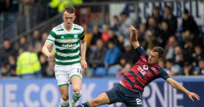 Tackle on Celtic's Jota results in broken leg for Ross County player