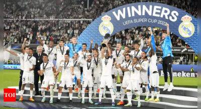 Real Madrid beat Eintracht Frankfurt 2-0 for record-equalling fifth UEFA Super Cup win