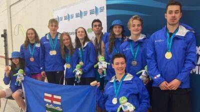 Alberta wins 4 swimming gold medals on Day 5 of Canada Summer Games