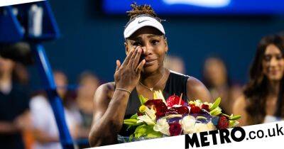 Serena Williams makes tearful exit in Toronto after retirement confirmation