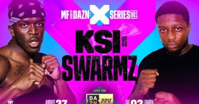 Where to get KSI vs Swarmz tickets and pay-per-view cost confirmed