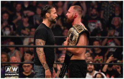 Jon Moxley - Chris Jericho - Sammy Guevara - AEW: CM Punk makes shock return on Dynamite - givemesport.com -  Chicago