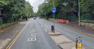 Motorcyclist, 27, rushed to hospital with serious injuries after smash