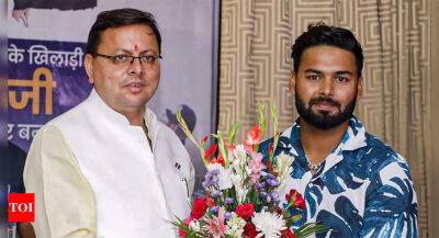 Cricketer Rishabh Pant named as Uttarakhand's brand ambassador - timesofindia.indiatimes.com -  Delhi
