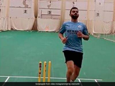 Watch: Virat Kohli Sweats It Out In Practice Ahead Of Asia Cup 2022