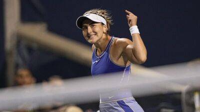Andreescu feels in 'great place' in climb back to the top