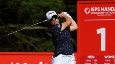 Leona Maguire - Stephanie Meadow - Leona Maguire moving nicely at ISPS Handa World Invitational - rte.ie - Georgia