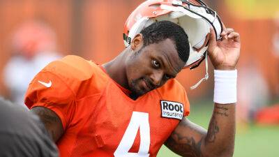 Browns' Deshaun Watson willing to accept more significant suspension from NFL ahead preseason debut: report