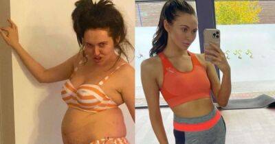 Charlotte Dawson says she 'went through hell' as she shares incredible before and after look at 3 stone weight loss