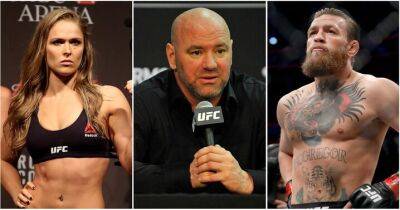 Dana White - Francis Ngannou - Conor Macgregor - Jon Jones - Ronda Rousey - Anderson Silva - Georges St Pierre - McGregor, Jones, Rousey, no Khabib: Dana White's top 5 UFC fighters of all time - givemesport.com - Brazil - county Anderson