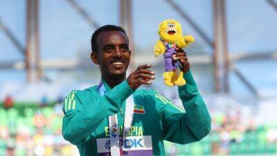 Brigid Kosgei - Men's world champion Tola withdraws from London Marathon - channelnewsasia.com - Belgium - Ethiopia - state Oregon - Kenya - county Marathon - Somalia
