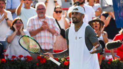 Nick Kyrgios upsets Poland's Hubert Hurkacz by racing through service games in Montreal Open defeat