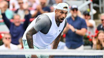 Battered Kyrgios hits his limit in Montreal loss