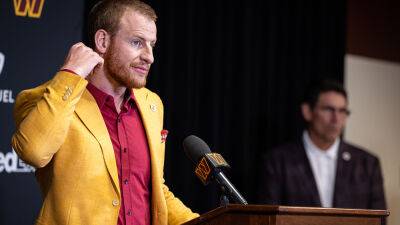 Carson Wentz - Taylor Heinicke - Scott Taetsch - Commanders' Jason Wright calls out reporter over interview with Carson Wentz: 'Pompous, unprofessional mess' - foxnews.com - Washington - county Eagle -  Indianapolis -  Washington - Philadelphia