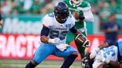 Argos' RB Harris ruled out with upper-body injury - tsn.ca
