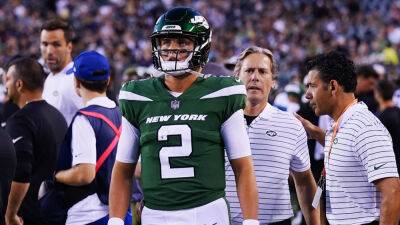 Jets QB Zach Wilson leaves preseason game with non-contact knee injury