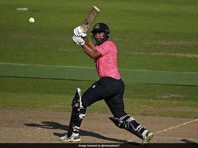 Royal London I (I) - Cheteshwar Pujara - Watch: Cheteshwar Pujara Registers Ton In Royal London One-Day Cup, Smashes 22 Runs In Single Over - sports.ndtv.com