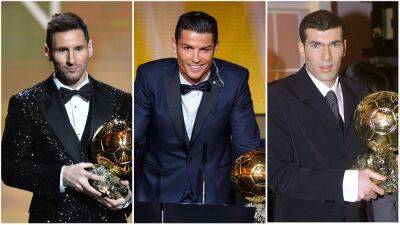 Ronaldo, Messi, Neymar, Benzema: 15 players with most Ballon d'Or nominations ever