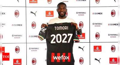 Simon Kjaer - England's Fikayo Tomori pens new AC Milan deal until 2027 - timesofindia.indiatimes.com - Italy -  Chelsea -  Milan