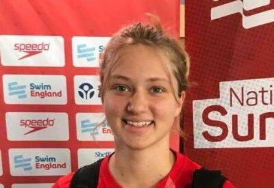 Teenager Jessica Sugden of The City of Canterbury Swimming Club hoping to inspire club-mates after swimming at the Speedo National Summer Meet