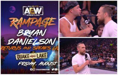 Bryan Danielson - Sammy Guevara - AEW Rampage results: Danielson and Garcia come face-to-face in Dynamite preview - givemesport.com
