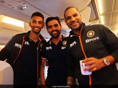 Indian Team Leaves For Zimbabwe Ahead Of ODI Series. See Pics