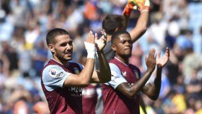 Frank Lampard - Aston Villa - Steven Gerrard - Danny Ings - Ollie Watkins - Lucas Digne - Aston Villa v Everton ratings: Mings 8, Watkins 8; Gray 5, Iwobi 7 - thenationalnews.com